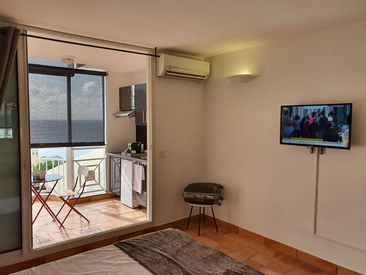 Vous rêvez de soleil ! studio Abricot 309 Trinité  Appartement